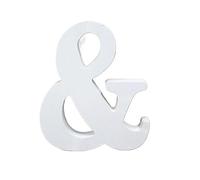 Lettres et chiffres numériques for portes, 1 pièce, 10 cm x, lettres en bois blanc, alphabet anglais, création de personnalisation avec nom, décoration for mariage ou maison forme cœur(And)