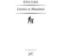 Lettres et Maximes Marcel Conche (Auteur), Epicure (Auteur)