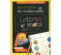 Lettres Et Mots - 120 Activités + 1 Ardoise Effaçable
