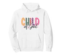 Lettres étoilées et vibrantes - Motif Foi chréti Sweat à Capuche