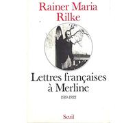 Lettres françaises à Merline, 1919-1922