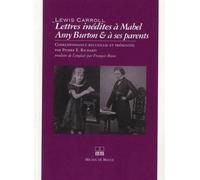 Lettres inedites a mabel amy burton - Lewis Carroll - Michel De Maule - broché - Roman