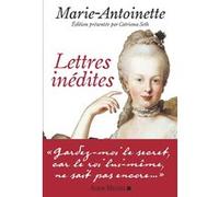 Lettres inédites