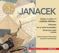 Lettres intimes Sinfonietta Sonate pour violon et piano CD