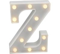 - Lettres Led Avec Lumières, Lettre Z Avec Lumière Chaude Pour Décoration Et Ambiance, Éclairage De Nuit De Chevet, Anniversaires, Mariages, Vitrines. Fonctionnant Sur Batterie