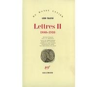 Lettres Léon Tolstoï (Auteur), Bernadette Du Crest (Traduction), R.f. Christian (Edité par)