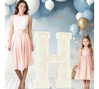 Lettres Lumineuses Décoratives En Option (2,3/3,3/4,3 Pieds) For Créer Des Mots, Anniversaires De Mariage, Remises Diplômes, Surprises Quotidiennes(H,70cm)