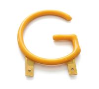 Lettres lumineuses LED flexibles 2 200 K jaune brillant écoénergétique 1 W luminosité 90 lm panneaux FPC Texture lettres