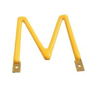 Lettres lumineuses LED flexibles 2 200 K jaune brillant écoénergétique 1 W luminosité 90 lm panneaux FPC Texture lettres