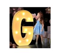 Lettres lumineuses LED pour chapiteau décoratif en plastique pour mots, décoration murale d'intérieur, idéal pour les fêtes d'anniversaire et les mariages