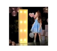 Lettres lumineuses LED pour chapiteau décoratif en plastique pour mots, décoration murale d'intérieur, idéal pour les fêtes d'anniversaire et les mariages