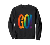 Lettres LUMINOVA qui rayonnent de puissance et d'une brillance inégalée Sweatshirt