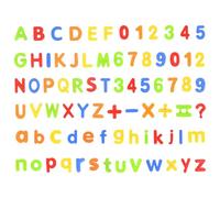 Lettres Magnétiques | Aimants Alphabet et Numéro | Jouets Éducatifs Colorés pour Frigo | Fridge Stickers pour Enfant