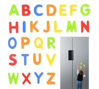 Lettres magnétiques - Aimants de réfrigérateur Alphabet, Jouets colorés, Jeu éducatif | Apprentissage précoce, Lettres et Chiffres, activité de Jeu de Mots, d'âge préscolaire à partir de 3 Ans