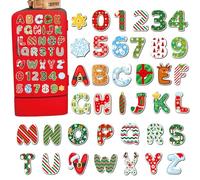 Lettres magnétiques - Jouets éducatifs éducatifs - Ensemble d'alphabet pour réfrigérateur - Pièces en mousse en majuscules et minuscules - Jeu d'orthographe passionnant pour les à la maison, à