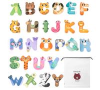 Lettres magnétiques, lettres de l'alphabet ABC aimants pour réfrigérateur, jeux éducatifs pour l'apprentissage de l'orthographe, jouets pour bébé, tout-petit, préscolaire