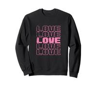 Lettres majuscules Love Repeat Sweatshirt