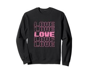 Lettres majuscules Love Repeat Sweatshirt