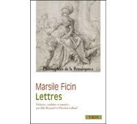Lettres - Marsile Ficin - Vrin - broché - Essai