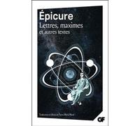 Lettres, maximes et autres textes – Flammarion