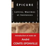 Lettres, maximes et sentences
