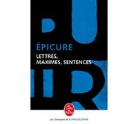 Lettres, maximes, sentences Epicure (Auteur)