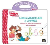 Livre ardoise Téo et Nina GS - Lettres minuscules et chiffres