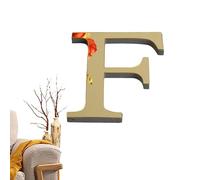Lettres murales en acrylique miroir - Décoration murale 3D - Autocollant mural miroir en acrylique - Décoration murale pour salon, chambre à coucher, décoration d'intérieur - Stickers muraux - Or