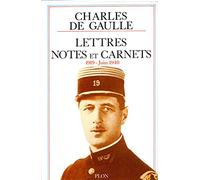 Lettres, Notes et Carnets: 1919 - Juin 1940