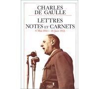 Lettres, notes et carnets : 8 mai 1945 - 18 juin 1951