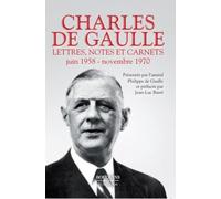 Lettres, notes et carnets - Tome 3: juin 1958 - novembre 1970 (03)