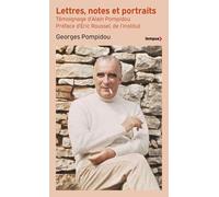 Lettres, notes et portraits - Georges Pompidou - Perrin - Poche - Biographie