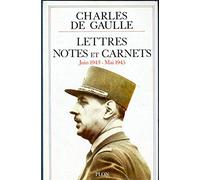 Lettres notes - tome 5 - juin 1943 mai 1945 Charles de Gaulle (Auteur)