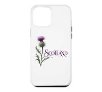 Lettres ornées de chardons écossais écossais Coque pour iPhone 12 Pro Max