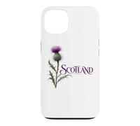 Lettres ornées de chardons écossais écossais Coque pour iPhone 13