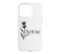 Lettres ornées de chardons écossais écossais Coque pour iPhone 15 Pro Max
