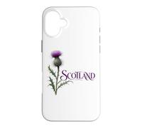Lettres ornées de chardons écossais écossais Coque pour iPhone 16 Plus