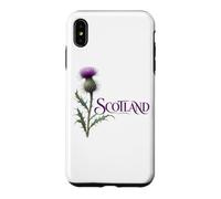 Lettres ornées de chardons écossais écossais Coque pour iPhone XS Max