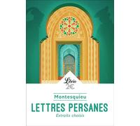 Lettres persanes Extraits choisis - Charles-Louis de Secondat Montesquieu - Librio - Poche - Roman