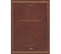 Lettres philosophiques , par M. de V...