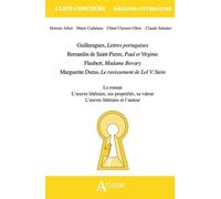 Lettres Portugaises - Paul Et Virginie - Madame Bovary - Le Ravissement De Lol V. Stein - Le Roman - L'oeuvre Littéraire, Ses Propriétés, Sa Valeur - L'oeuvre Littéraire Et L'auteur
