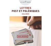 LETTRES POST ET POLéMIQUES - Zohra Mahi - Points Sur Les I Eds Les - broché - Essai