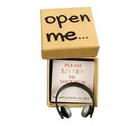 Lettres Pour Relation À Distance - Petit Objet de Collection Fête des Mères | Décor Pour Écouteurs Fête Des Mères Cartes De Vœux Format Poche | Pour Adolescentes, Fils, Fille, Mère, Père, Bureau, Étag