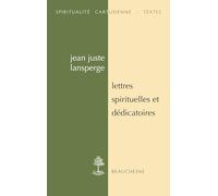 Lettres spirituelles et dédicatoires