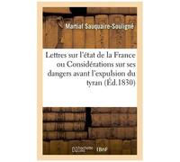 Lettres Sur L'état De La France Ou Considérations Nouvelles Sur Ses Dangers