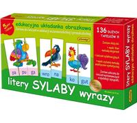 Lettres, syllabes, mots. Puzzle éducatif
