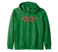 Lettres typographiques d'automne pour infirmière pédiatrique Sweat à Capuche