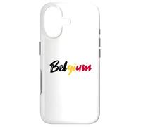 Lettres Word Belgique dans Une Belle Police Coque pour iPhone 17