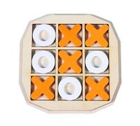 Lettres X Et O en Bois, Développer des Compétences Coopératives, 1 Ensemble, Jeu De Table pour Réunion De Famille, Ensemble De Style D'échecs pour, Divertissement Intérieur Portable, pour Les