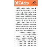 Lettresetchiffres Transfert Noir 5mm-1f